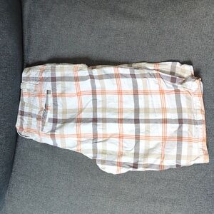 Aeropostale Autumn Plaid Shorts Size 31